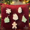 Christmas Candle Set- 6 Mini