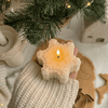 Snowflake Christmas Candle