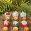 Jumbo Tea Light Christmas Candle Set - Agira Living