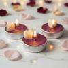 Purple Heart Tea Light Candle - Agira Living