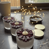 Violet Daisy Jar Candle - Agira Living